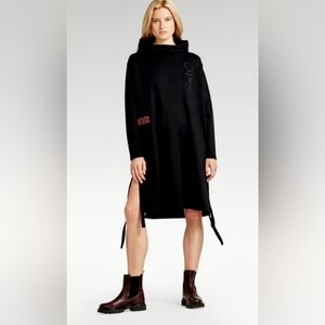 G-Star Long Hoodie Sweat Dress NWT- XXS